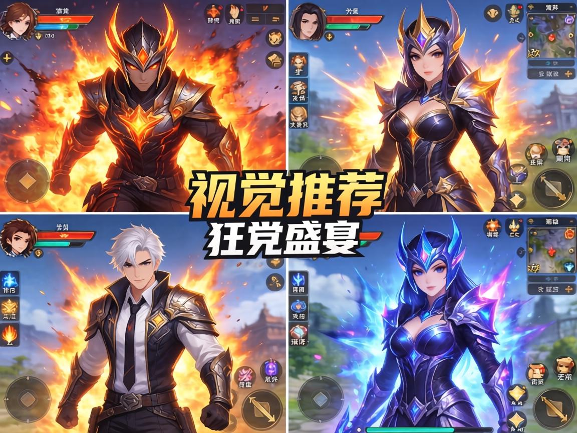 五款装备特效炸裂的手游推荐