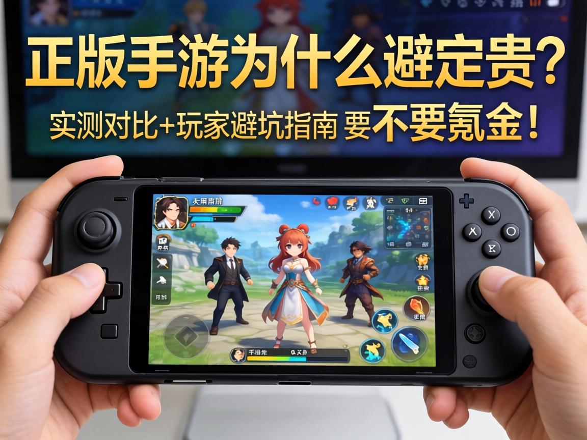 正版手游为什么这么贵