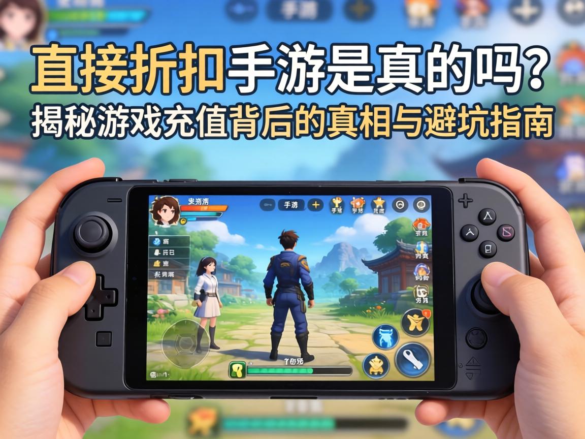 直接折扣手游是真的吗?揭秘游戏充值背后的真相与避坑指南 揭秘游戏充值背后的真相与避坑指南