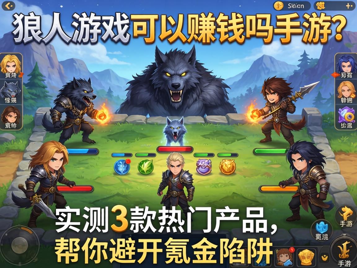 狼人游戏可以赚钱吗手游