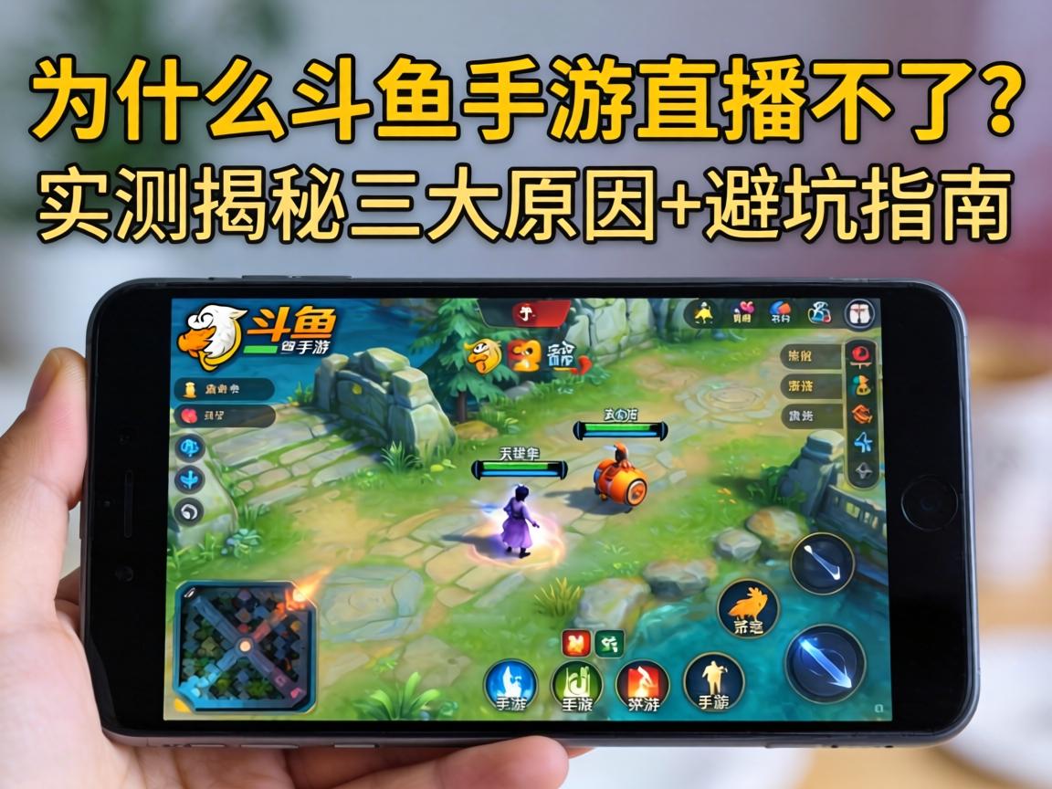 为什么斗鱼手游直播不了?实测揭秘三大原因+避坑指南 为什么斗鱼手游直播不了