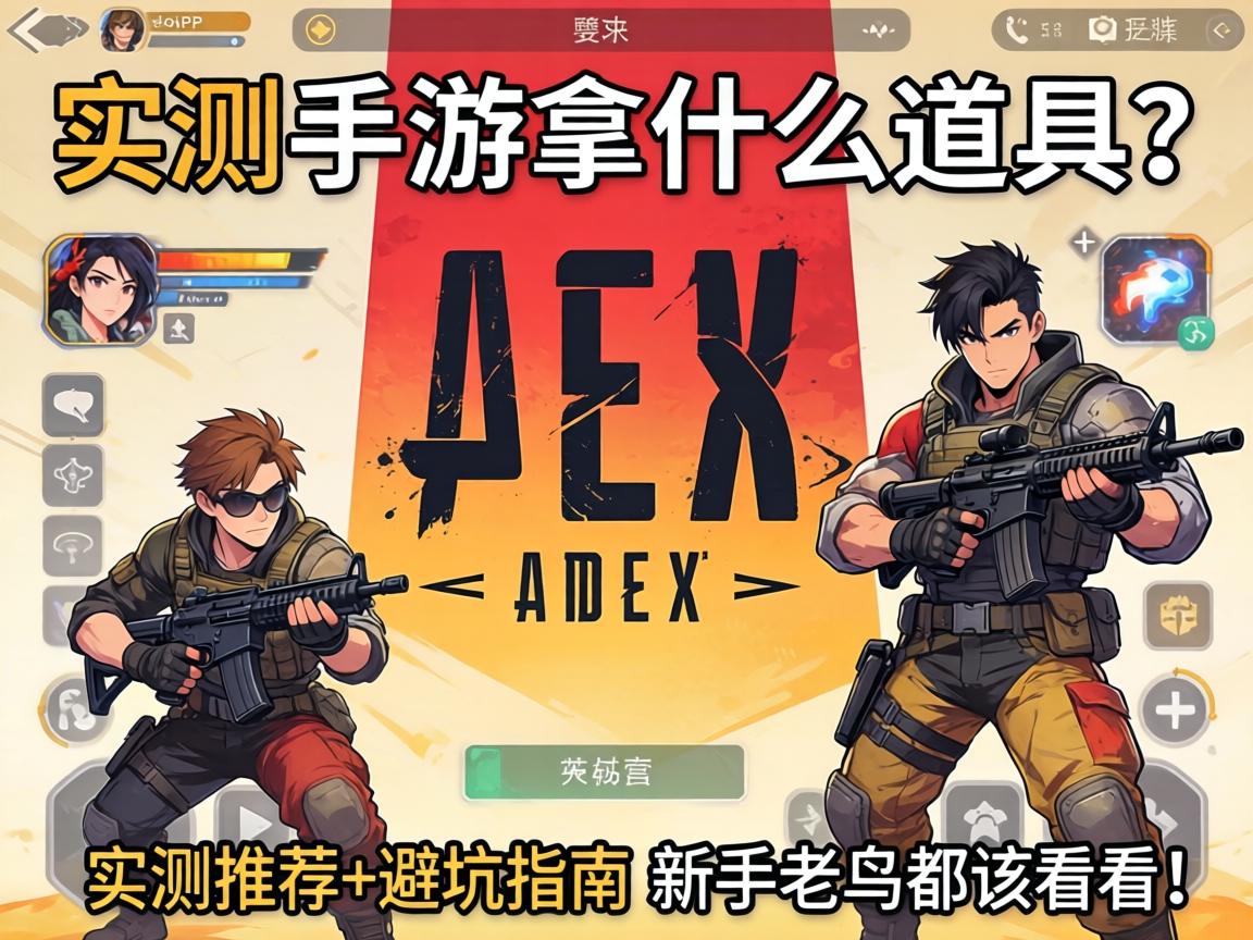 Apex手游拿什么道具