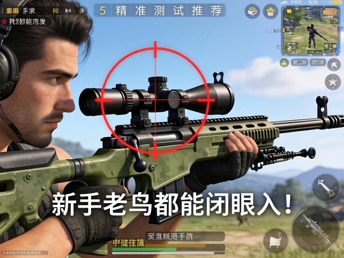 手游狙击枪准心实测推荐