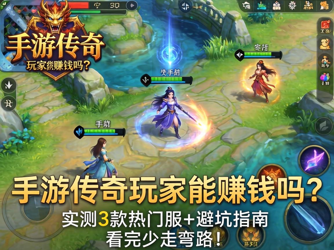 手游传奇玩家能赚钱吗