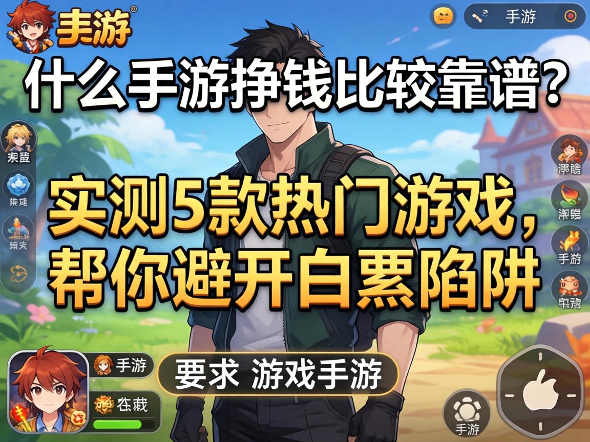什么手游挣钱比较靠谱