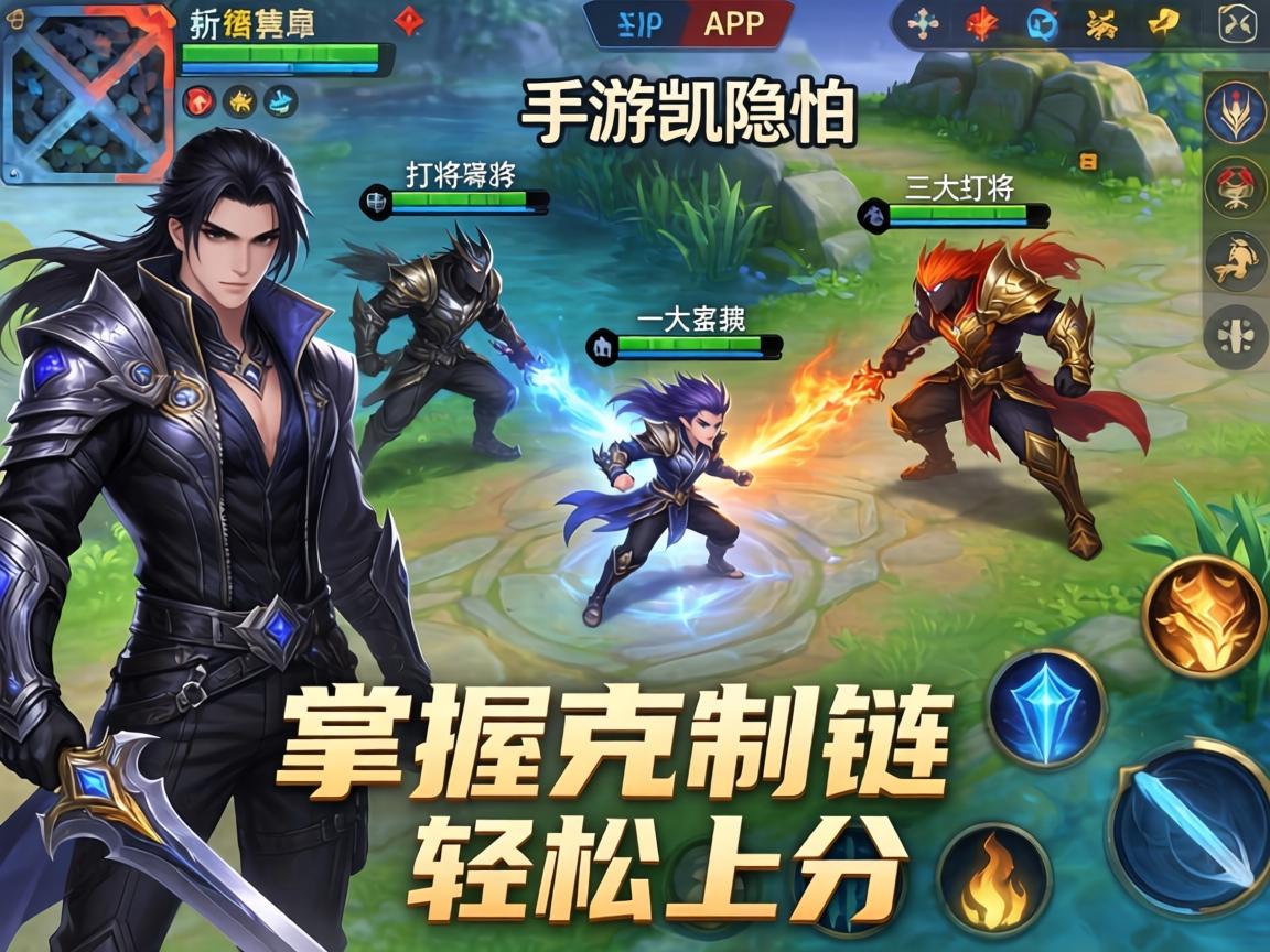 手游凯隐最怕的三大打野对手