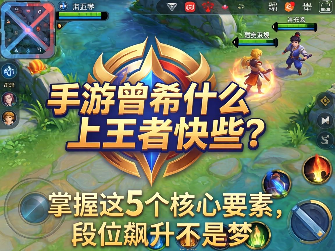 手游用什么上王者快些
