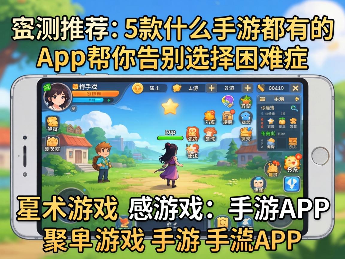 这5款什么手游都有的app帮你告别选择困难症