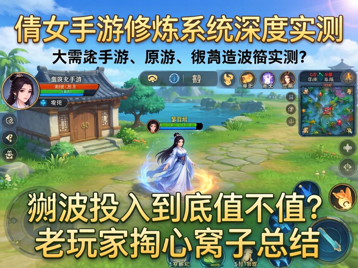 倩女手游修炼系统深度实测