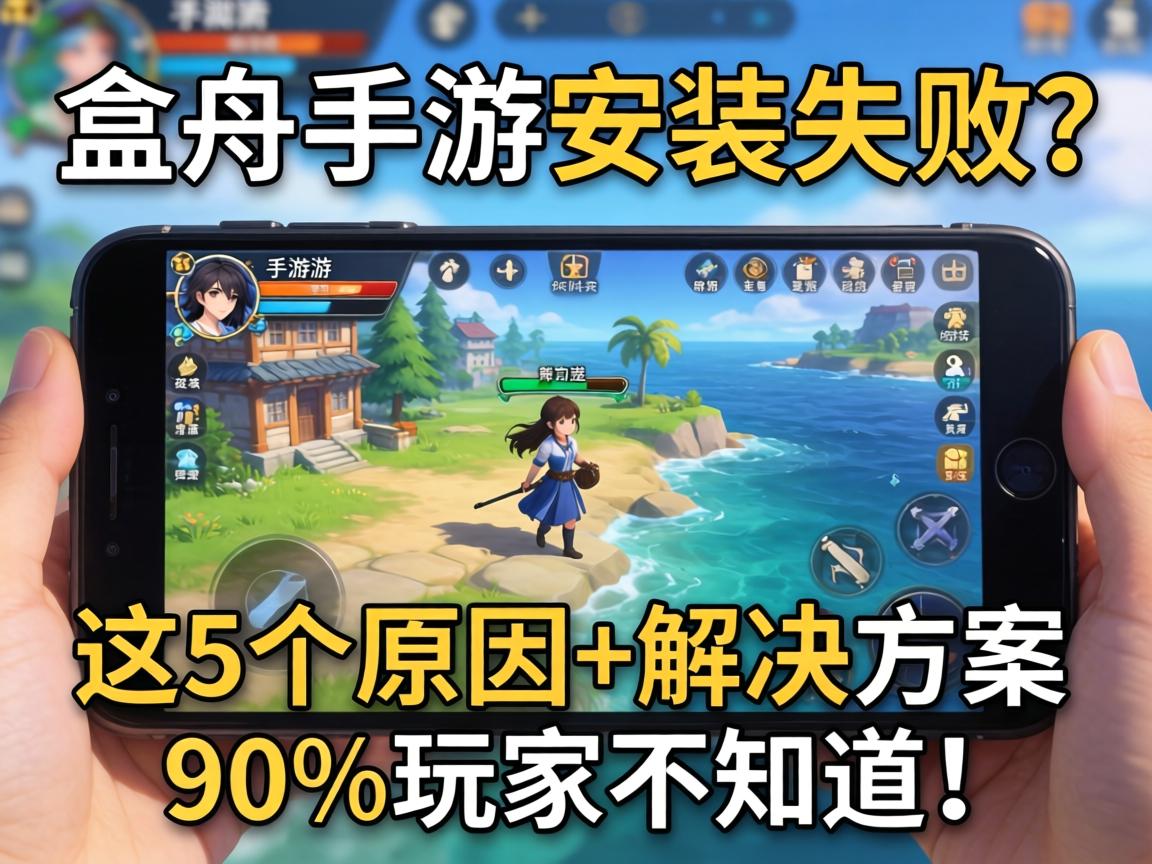 方舟手游安装失败