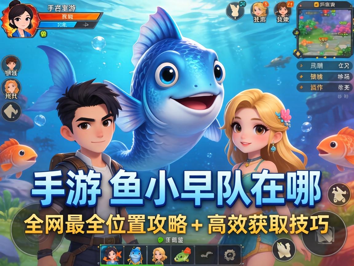 手游小鱼人小队在哪