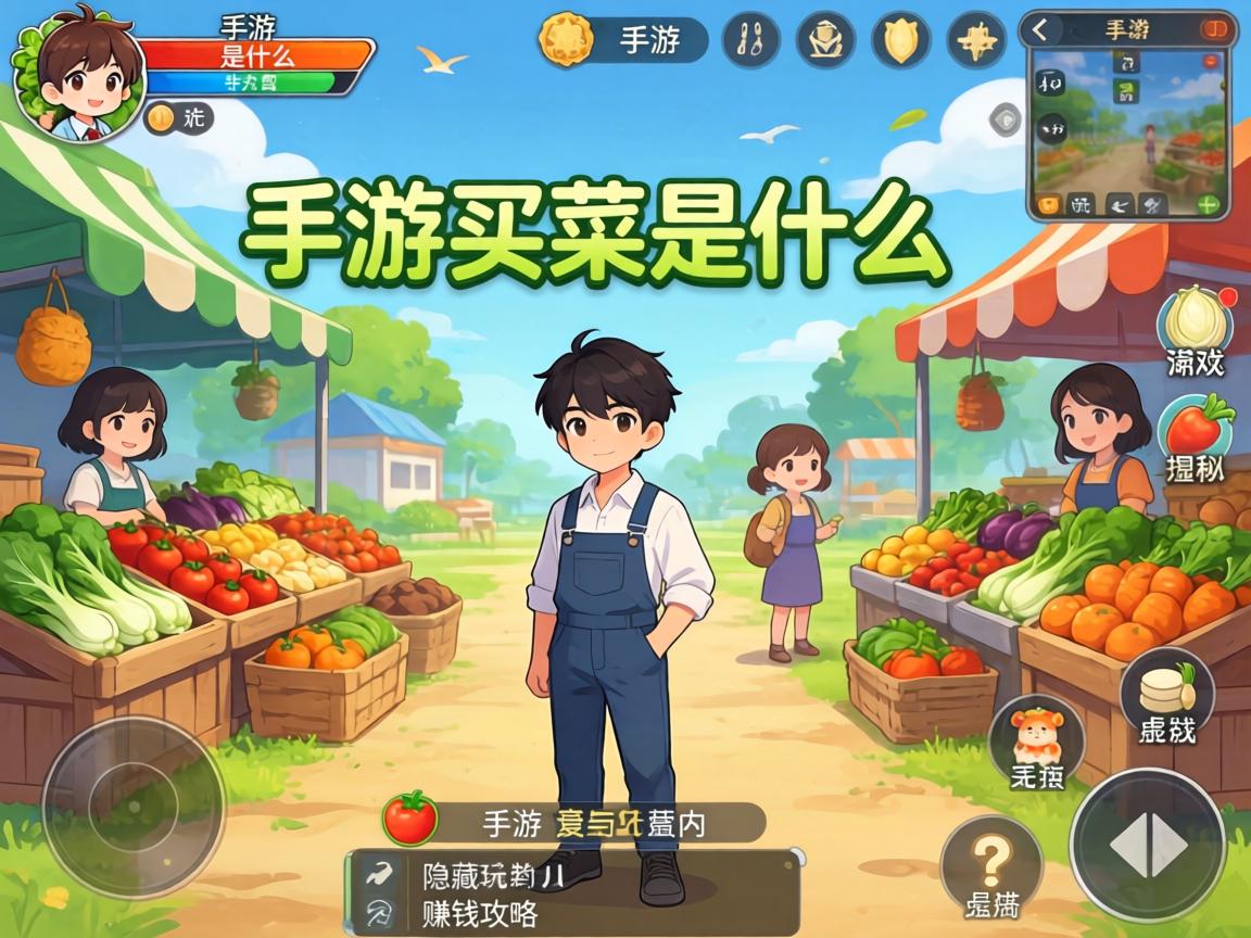 揭秘游戏内虚拟菜场的隐藏玩法与赚钱攻略