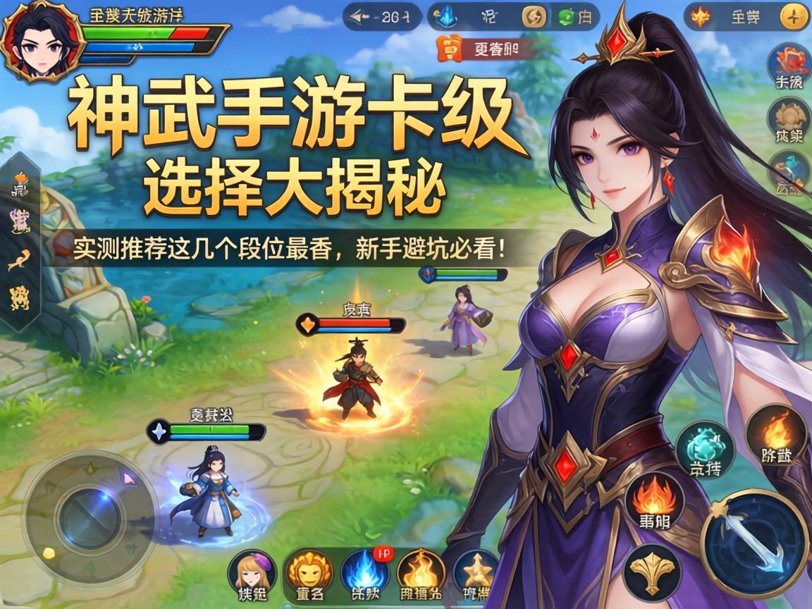 神武手游卡级选择大揭秘