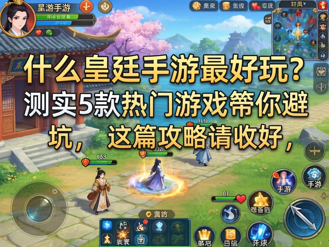 实测5款热门游戏帮你避坑
