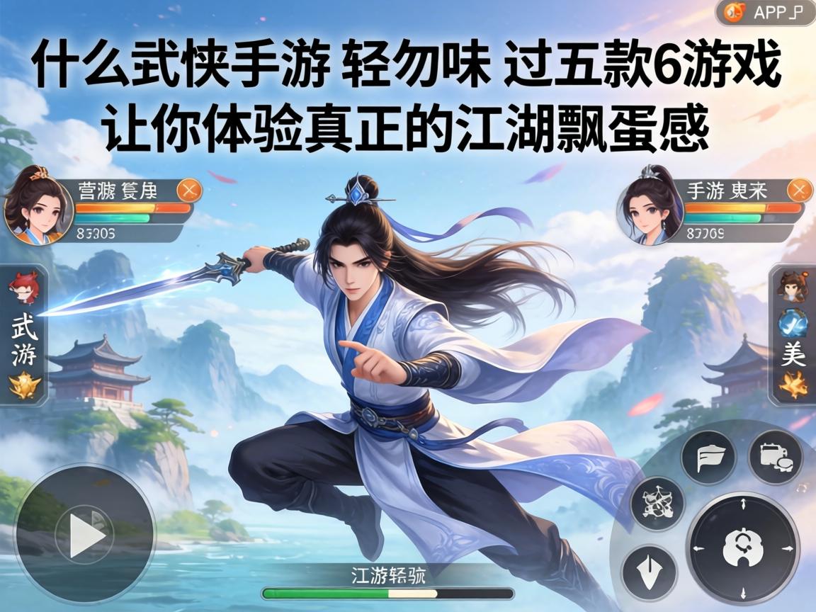 这五款游戏让你体验真正的江湖飘逸感