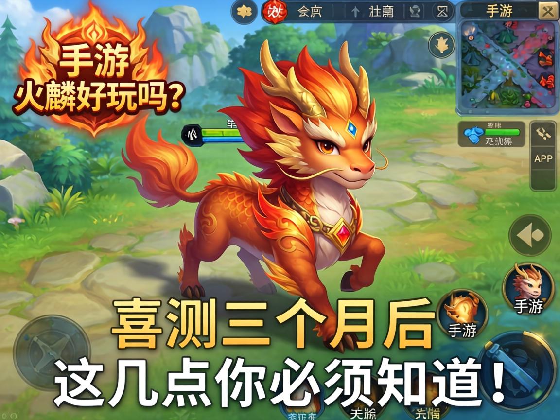 手游火麒麟好玩吗