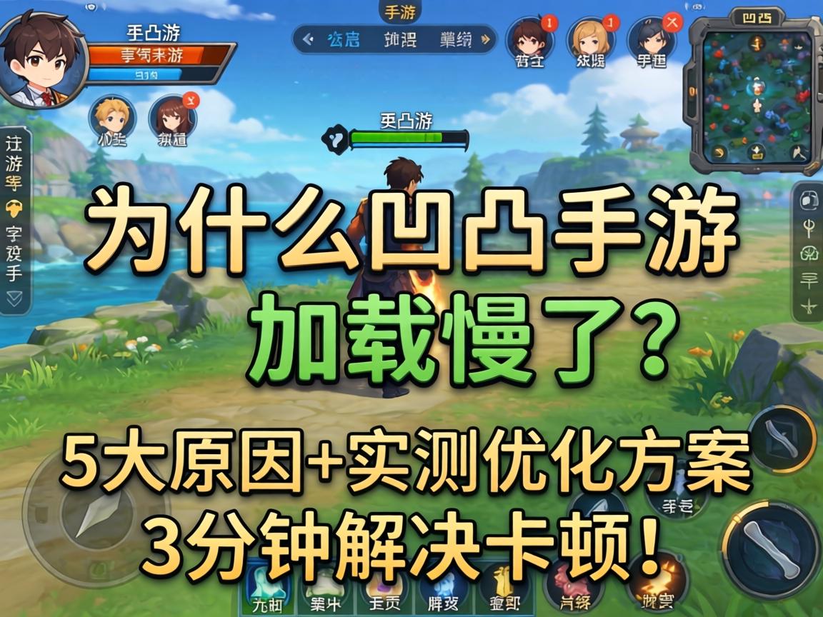 为什么凹凸手游加载慢了