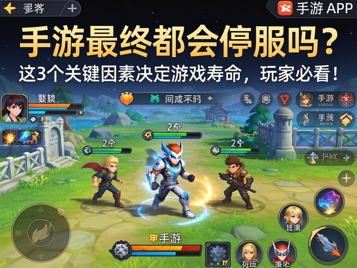 这3个关键因素决定游戏寿命