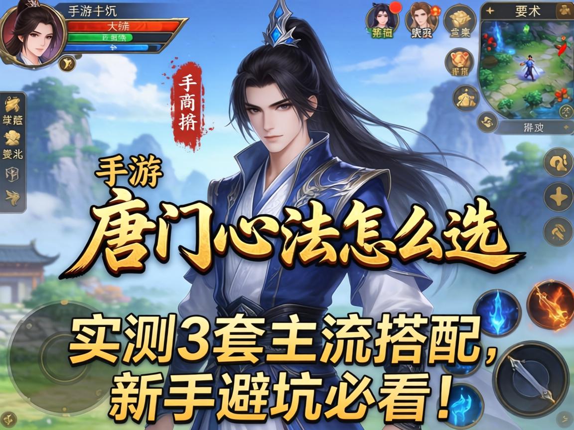 手游唐门心法怎么选