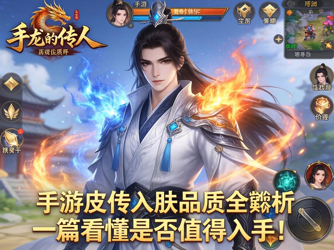 手游龙的传人皮肤品质全解析
