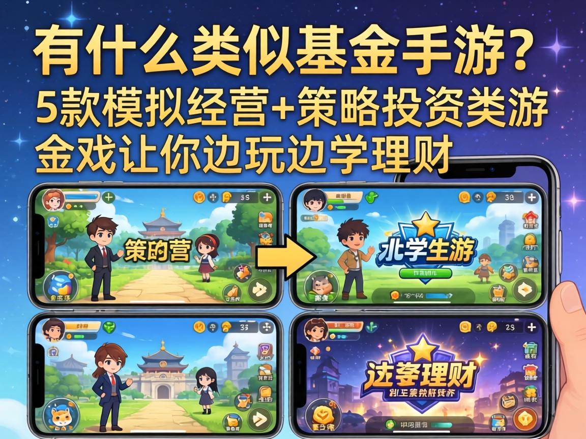 策略投资类游戏让你边玩边学理财
