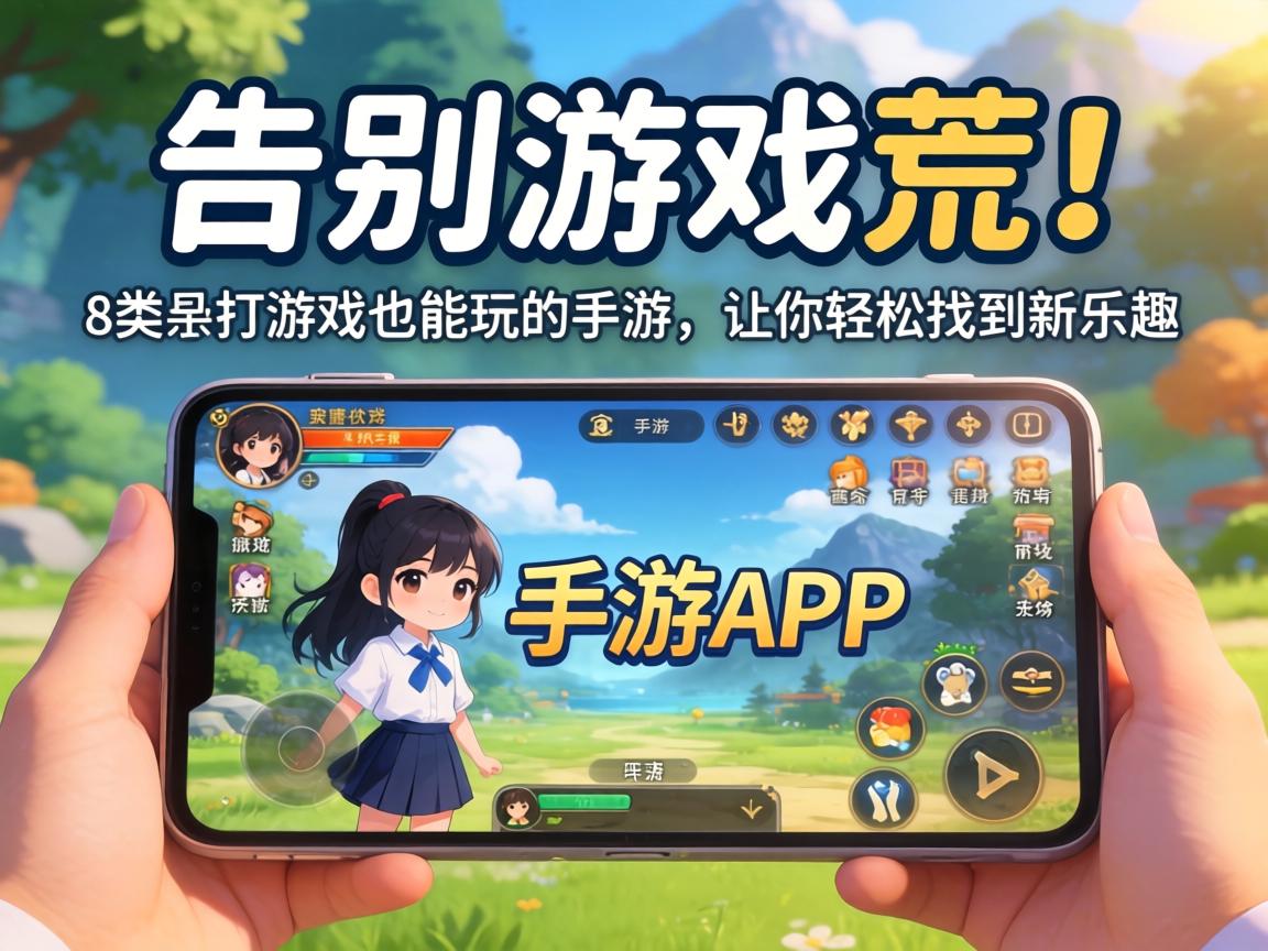 这8类不打游戏也能玩的手游