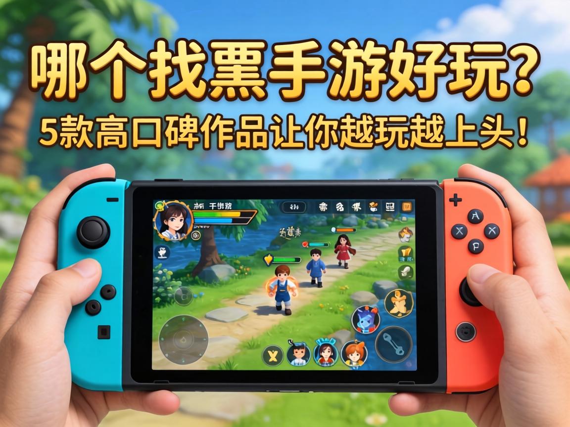 这5款高口碑作品让你越玩越上头
