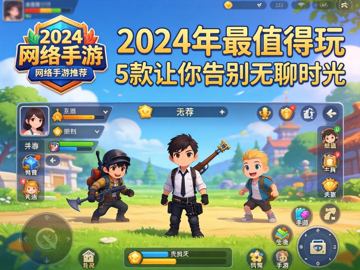 2024年最值得玩的网络手游推荐