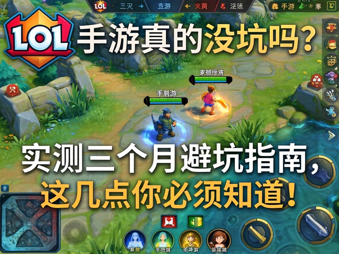 lol手游真的没坑吗