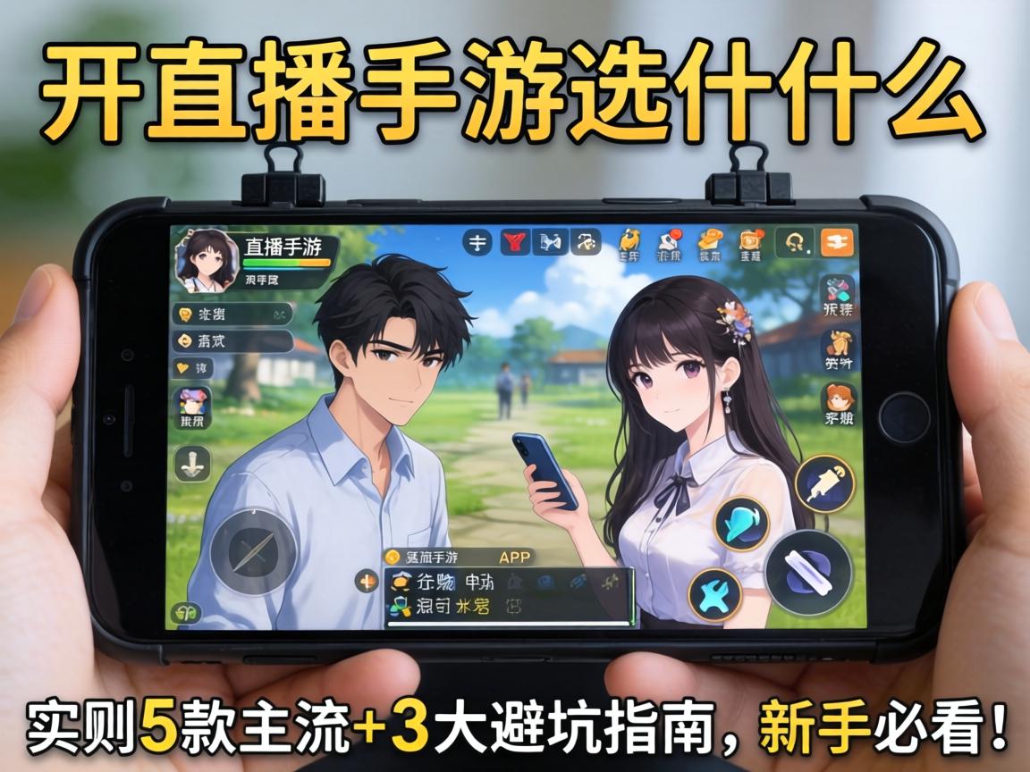 开直播手游选什么设备