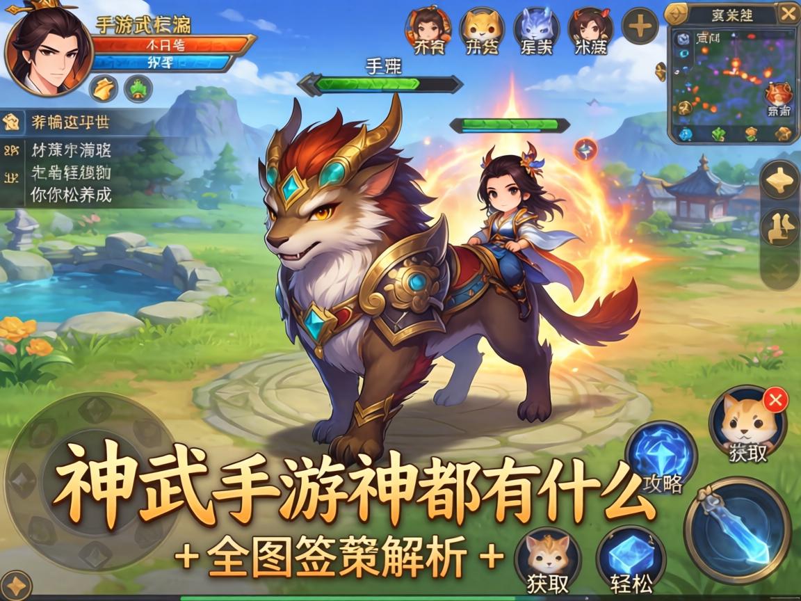 神武手游神兽都有什么