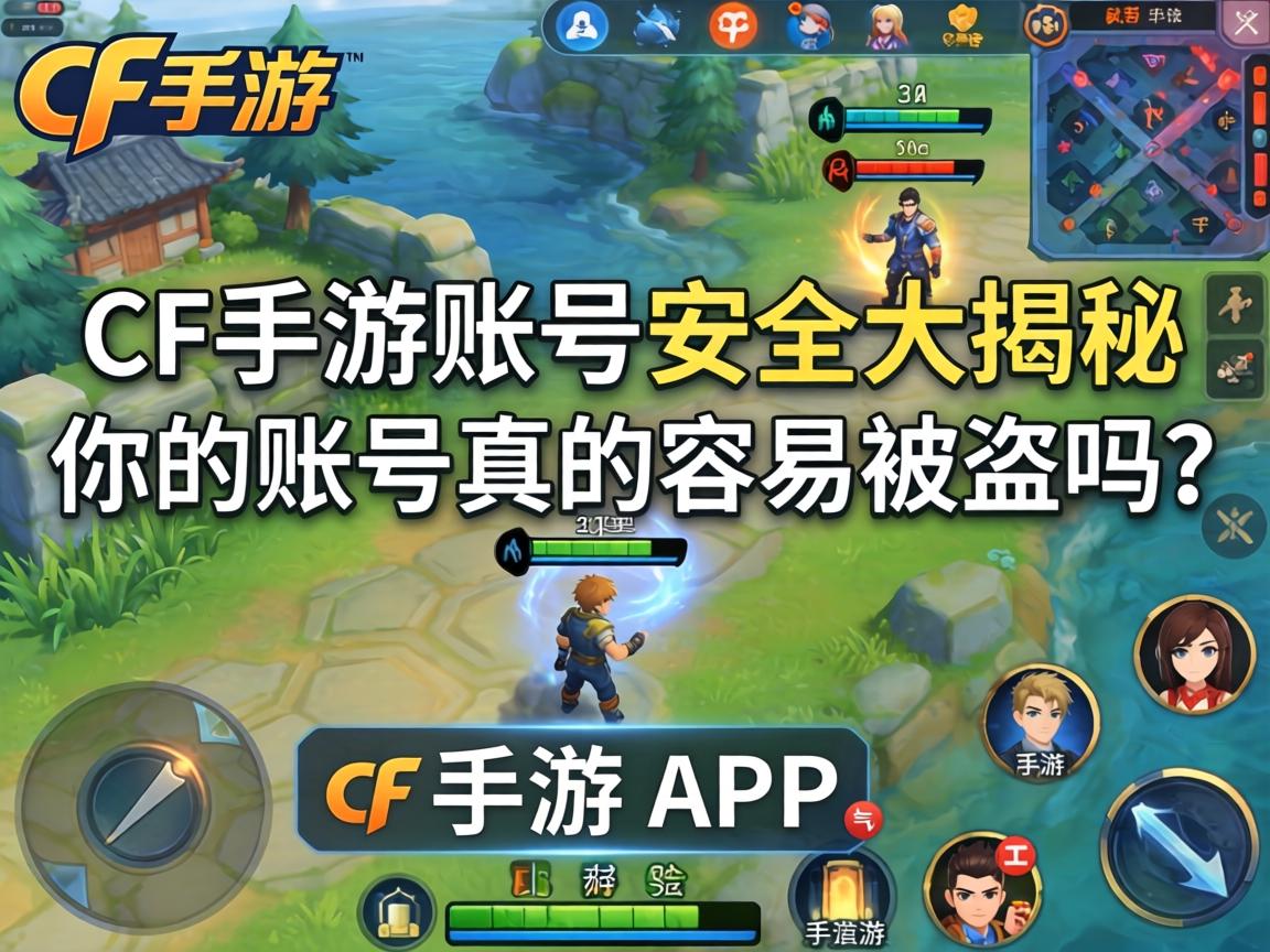 CF手游账号安全大揭秘,你的账号真的容易被盗吗? CF手游账号安全大揭秘