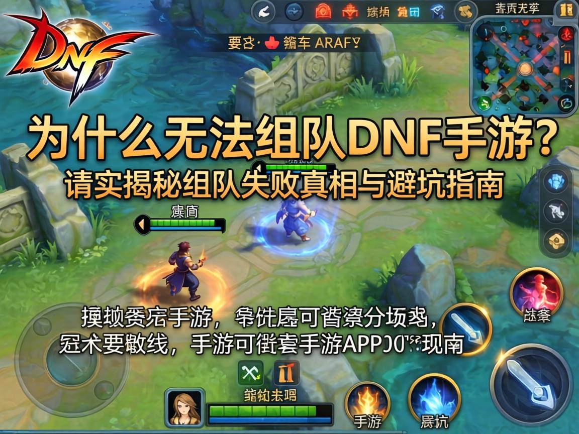 实测揭秘组队失败的真相与避坑指南