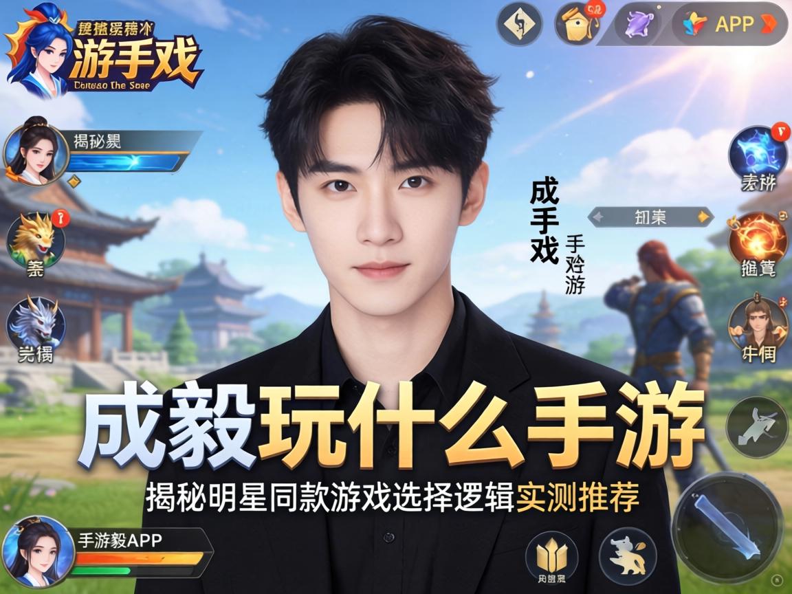 揭秘明星同款游戏选择逻辑与实测推荐