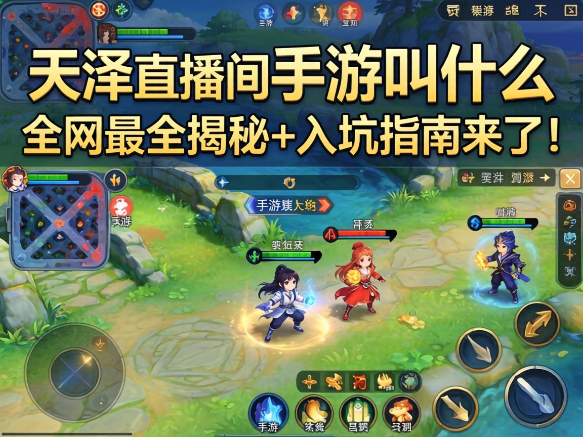 天泽直播间手游叫什么?全网最全揭秘+入坑指南来了! 天泽直播间手游叫什么