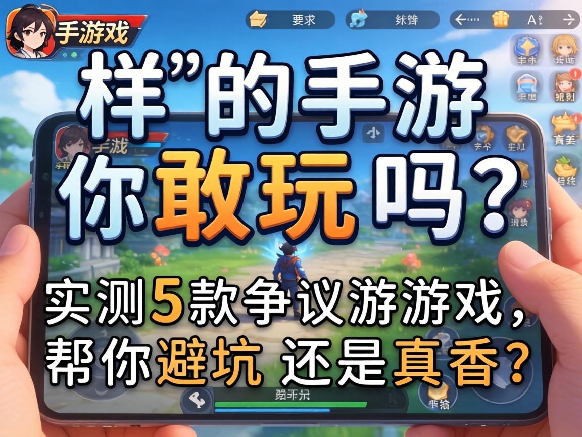 这样的手游你敢玩吗