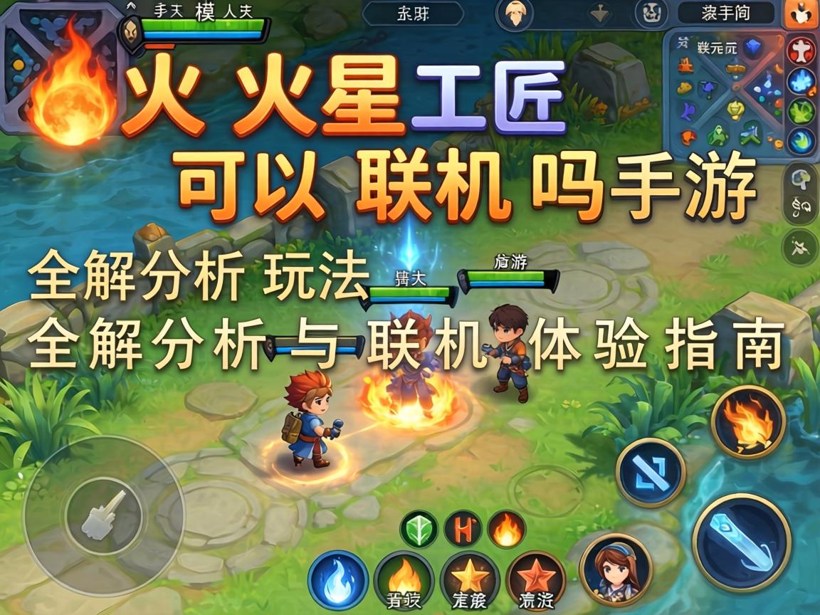 火星工匠可以联机吗手游,多人模式玩法全解析与联机体验指南 多人模式玩法全解析与联机体验指南