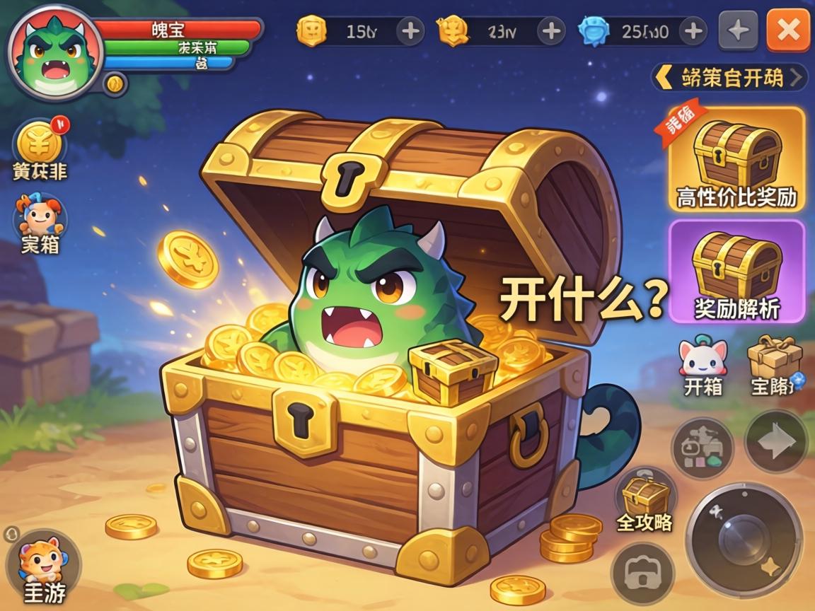手游魄罗宝箱开什么?高性价比奖励解析与开箱策略全攻略 高性价比奖励解析与开箱策略全攻略