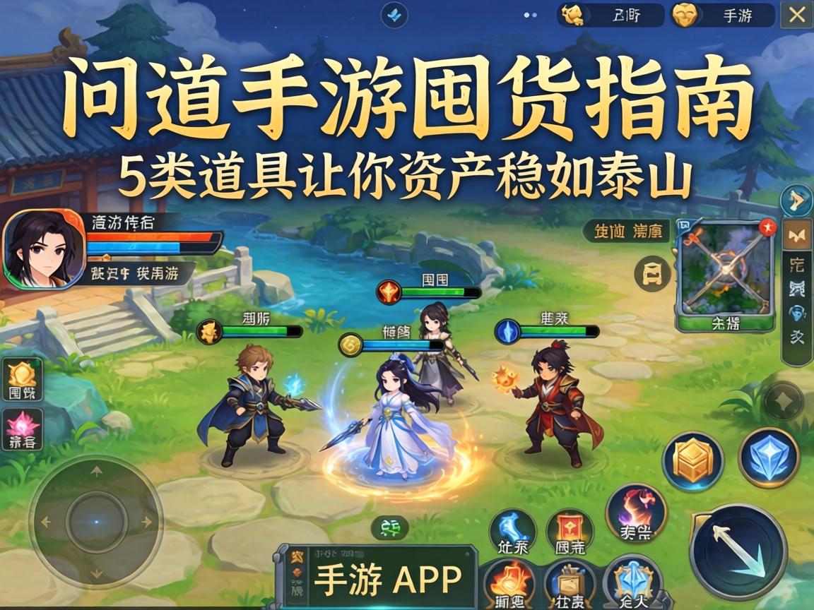 问道手游囤货指南,这5类道具让你资产稳如泰山 这5类道具让你资产稳如泰山