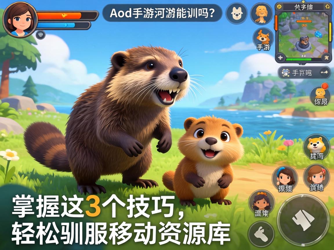方舟手游河狸能训吗