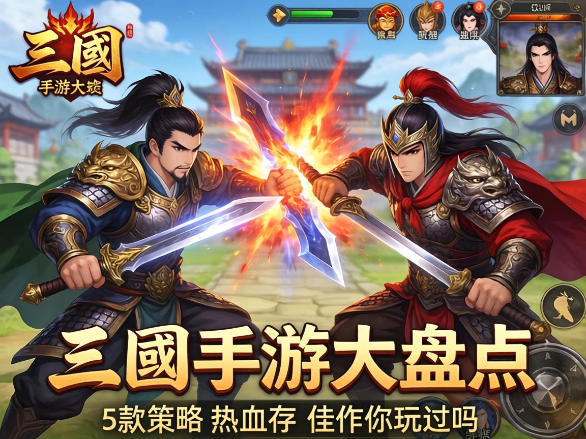 这5款策略与热血并存的佳作你玩过吗