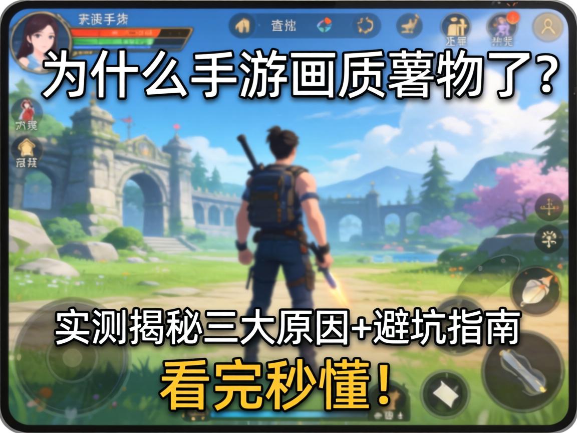 为什么手游画质模糊了?实测揭秘三大原因+避坑指南,看完秒懂! 为什么手游画质模糊了