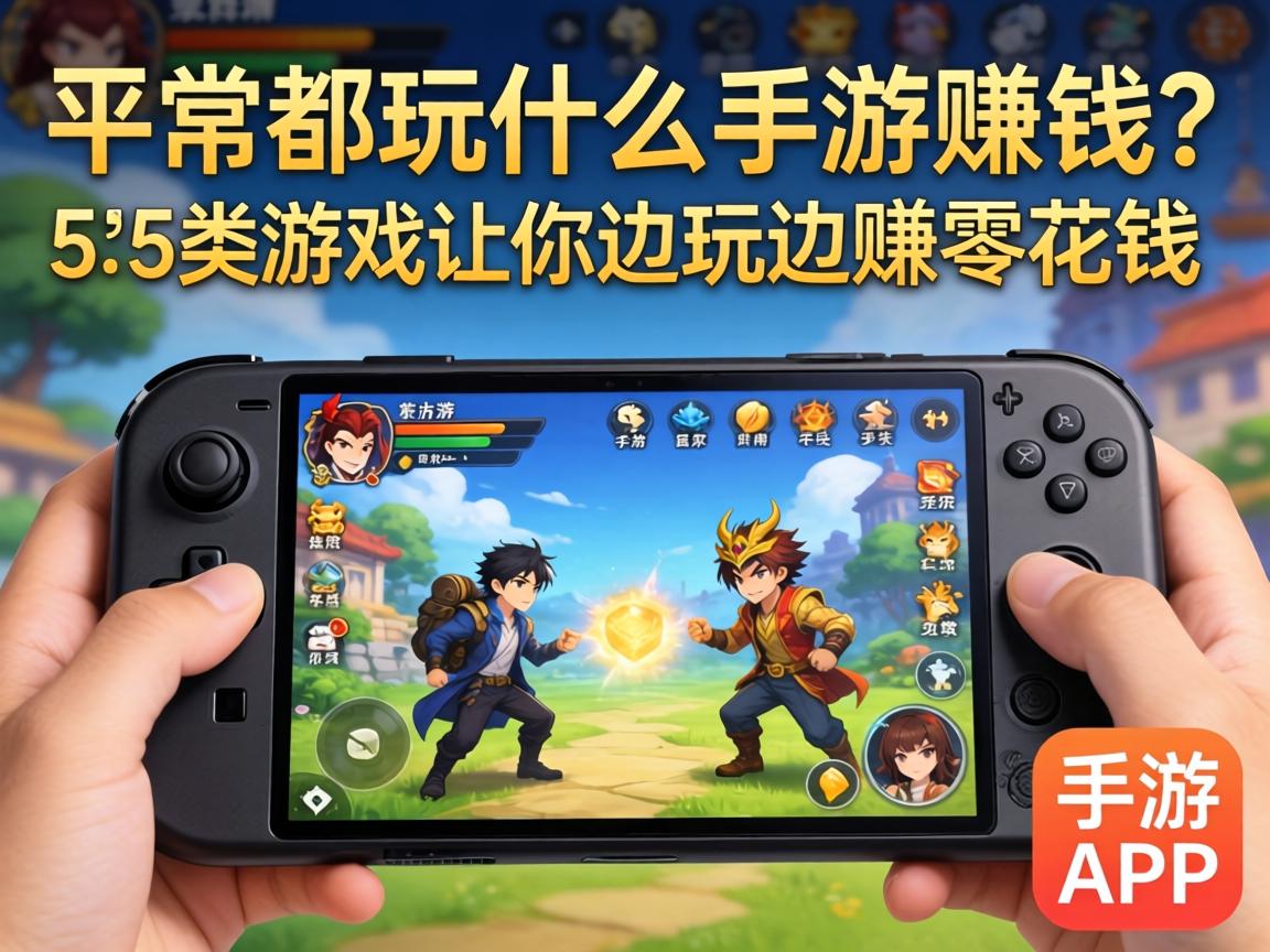 这5类游戏让你边玩边赚零花钱