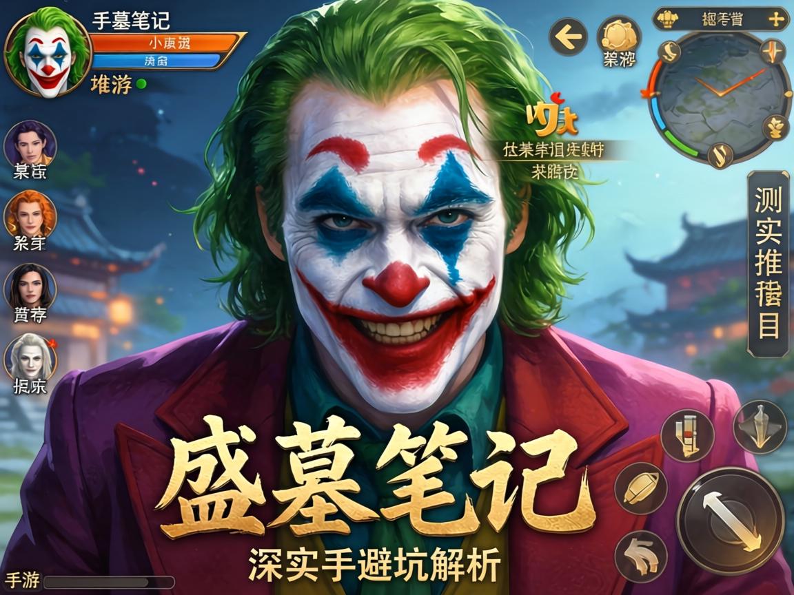 盗墓笔记手游小丑角色深度解析