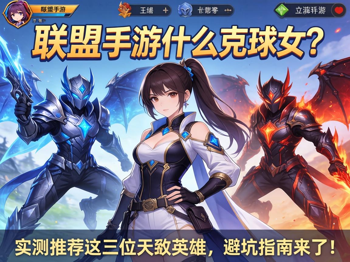 实测推荐这三位天敌英雄