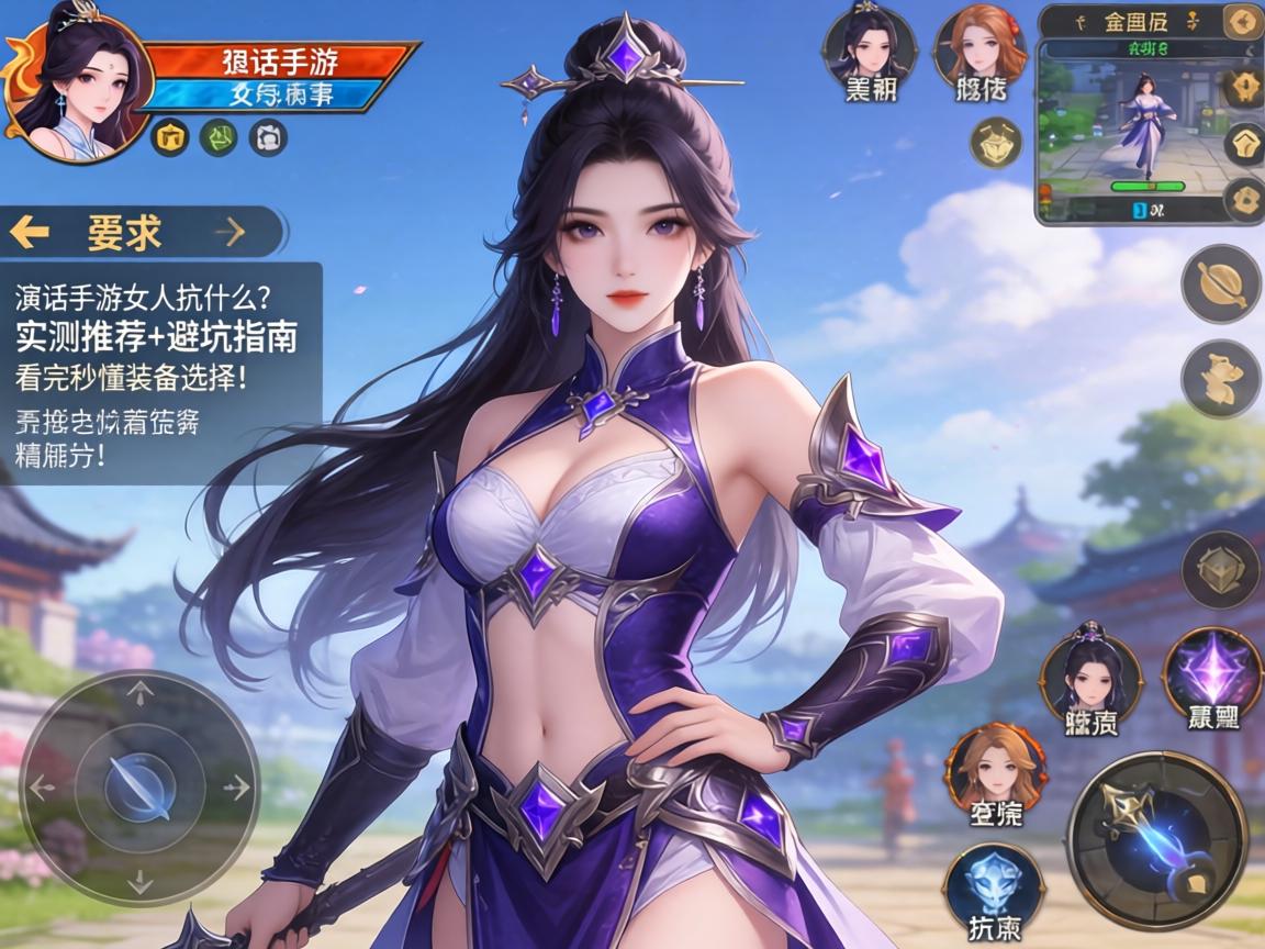 大话手游女人都抗什么