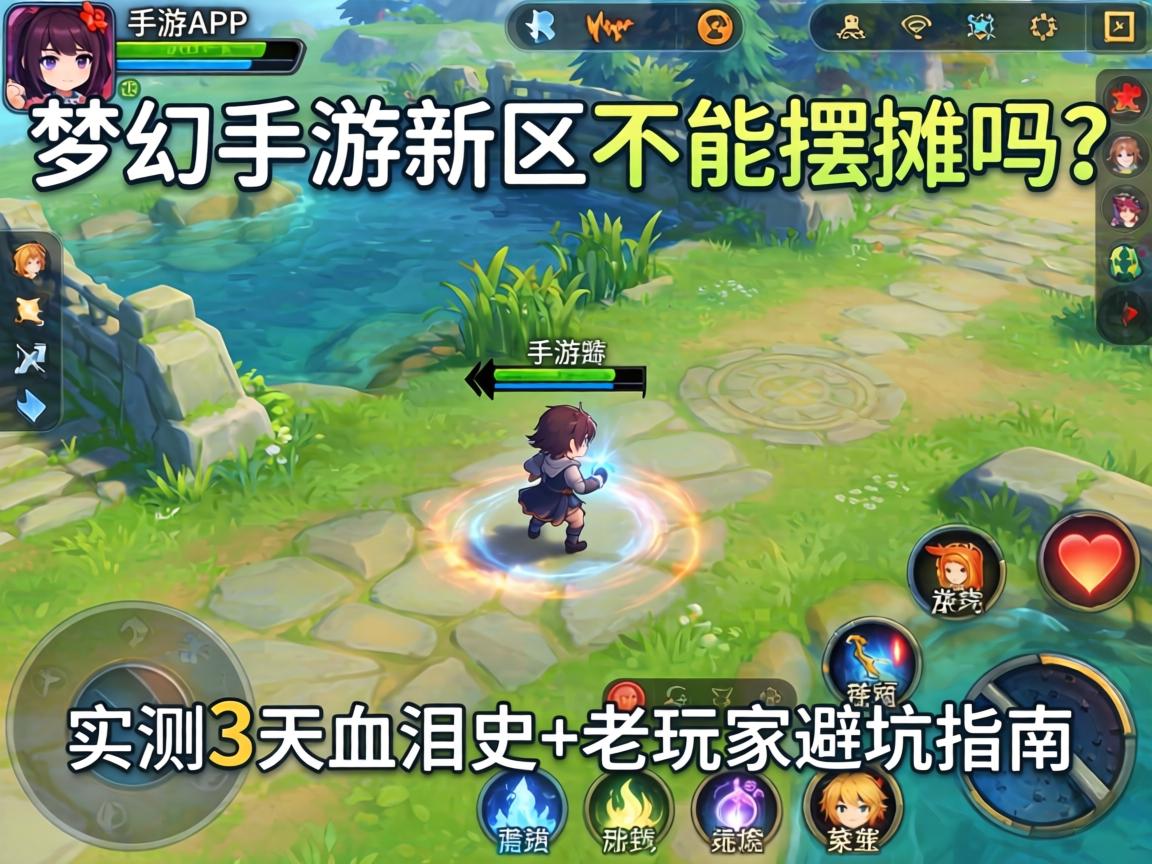 梦幻手游新区不能摆摊吗