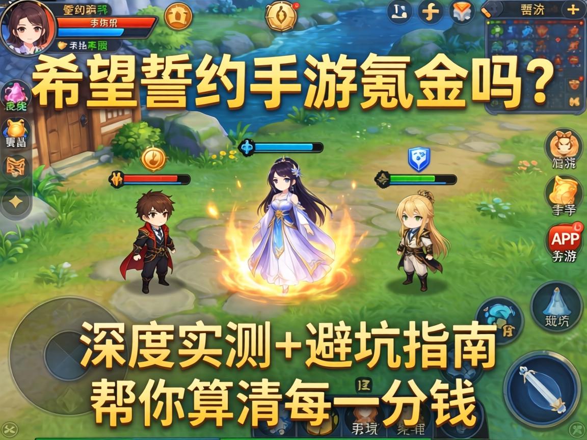 希望誓约手游氪金吗
