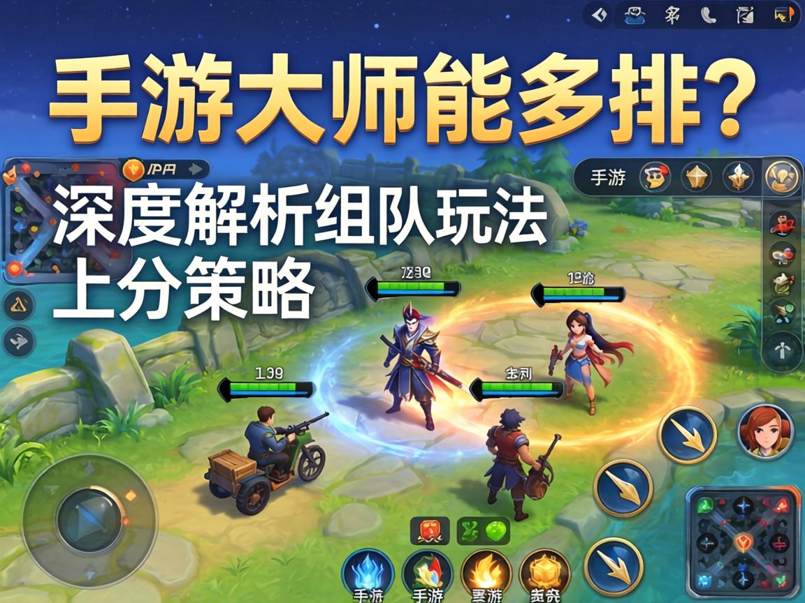 深度解析组队玩法与上分策略