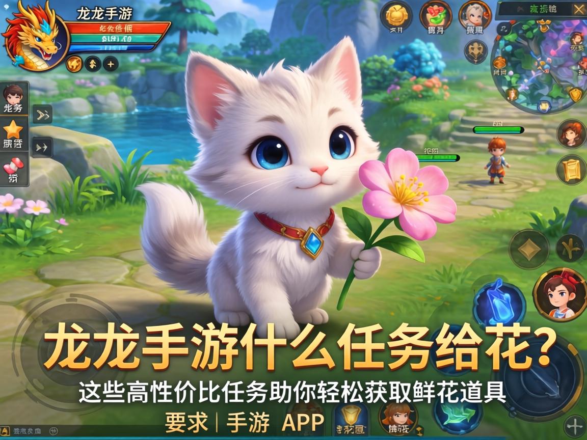 天龙手游什么任务给花?这些高性价比任务助你轻松获取鲜花道具 这些高性价比任务助你轻松获取鲜花道具